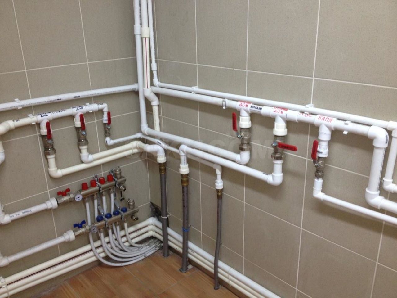 Монтаж водоснабжения
